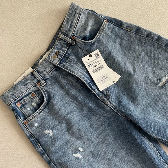 Zara wide leg jeans BNWT - Picture 1 of 6